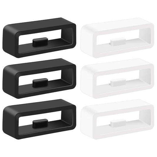 Meliya 6-Pack Watch Band Loop for Disney Magic Band/Magic Band 2.0/Magic Band+ Silicone Band Keeper Security Loop/Holder/Retainer/Fastener Rings for Disney Magic Band