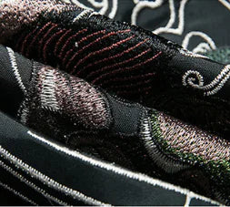 Embroidered Pilot Jacket and Baseball Jacket Combo