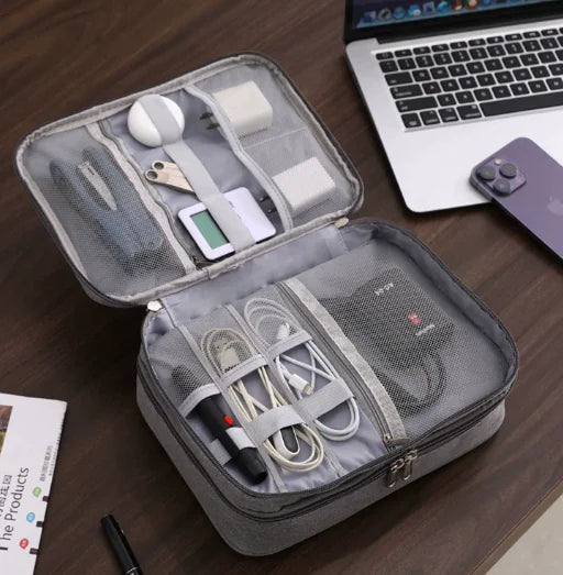 Portable USB Gadget Organizer and Storage Pouch Case