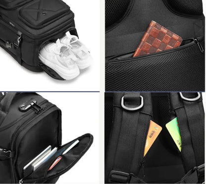 Waterproof USB Travel Backpack