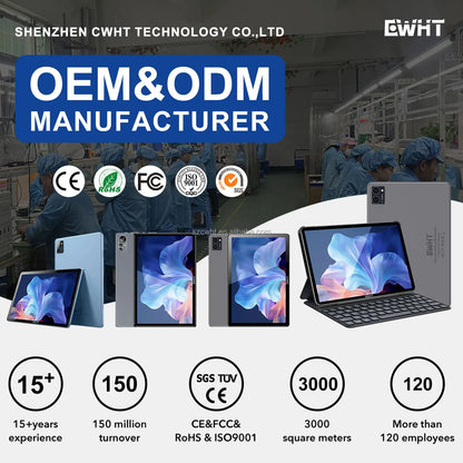 Factory Hot Sale 10.1 Inch A523 Gaming Tablette Android 14.0 16GB RAM 128GB ROM Tablet Android Business Entertainment PC Tablet