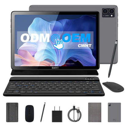 Factory Hot Sale 10.1 Inch A523 Gaming Tablette Android 14.0 16GB RAM 128GB ROM Tablet Android Business Entertainment PC Tablet