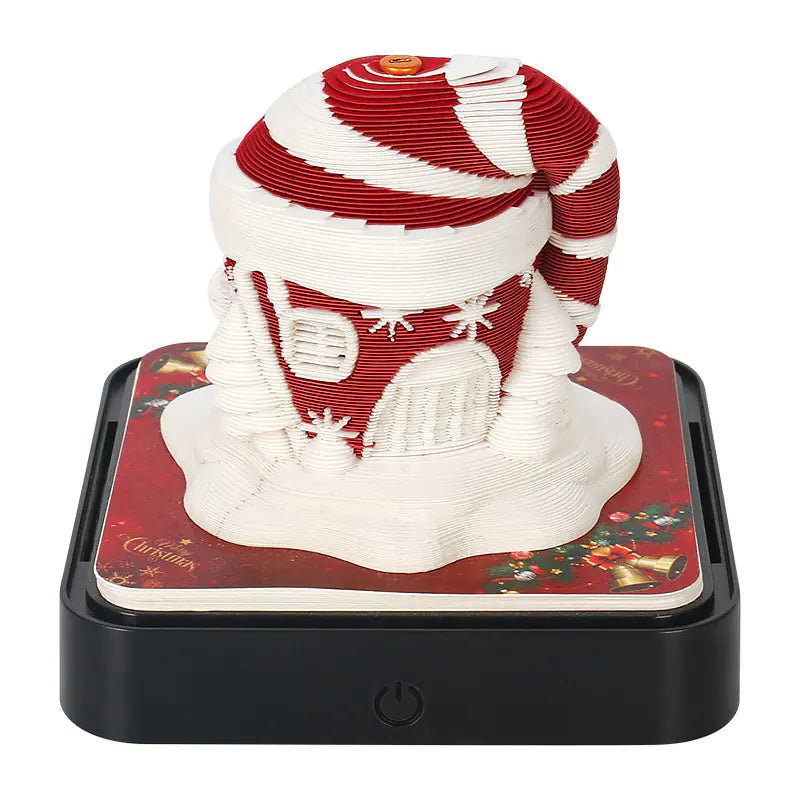 2024 Dragon Year 3D Paper Sculpture Desk Calendar