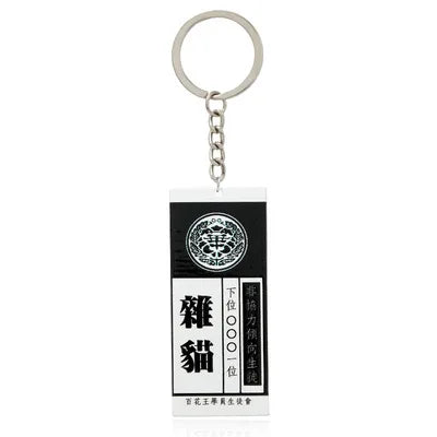 Anime Hot Cool Cosplay Props Kakegurui Yumeko Jabami Acrylic Necklace Pendant Accessories School Name Card Cosplay Accessories
