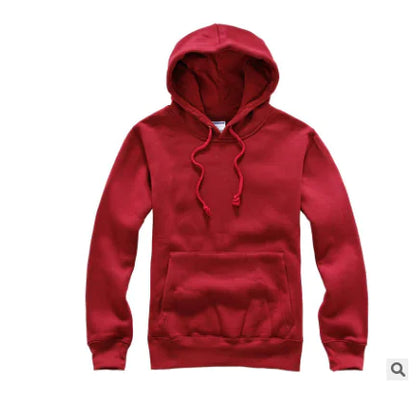 Cotton Pullover Hoodie with Hood