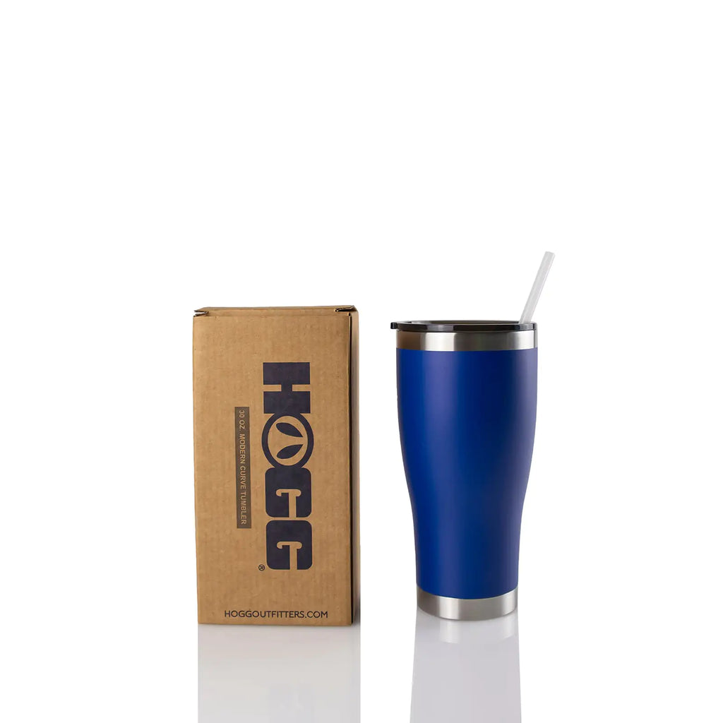 30oz POWDER COATED MODERN CURVE TUMBLER