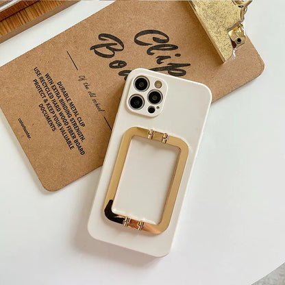 Liquid Square Buckle Case for Mobile Phones