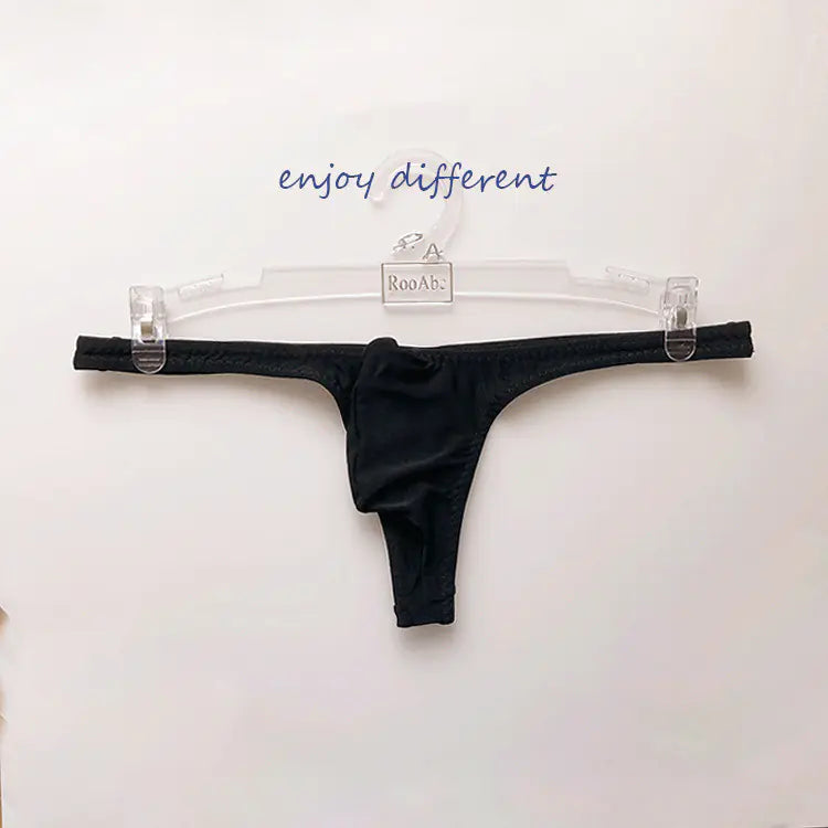 Ice Silk Men's Thong Underwear