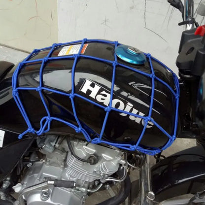Motorcycle Fuel Tank & Helmet Net
