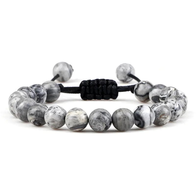 Men's Natural Tiger Eye Stone Bracelet - Trending Style