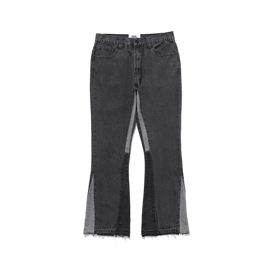 Patchwork Drop Jeans