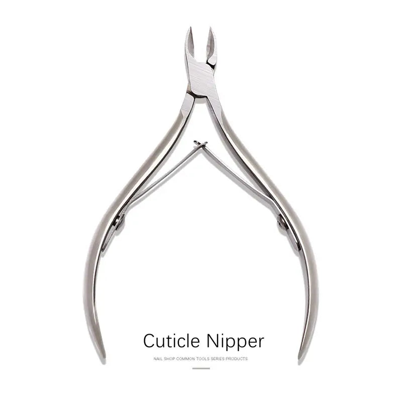 Silver Steel Cuticle Nipper Manicure Pedicure Kit