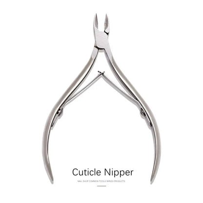Silver Steel Cuticle Nipper Manicure Pedicure Kit