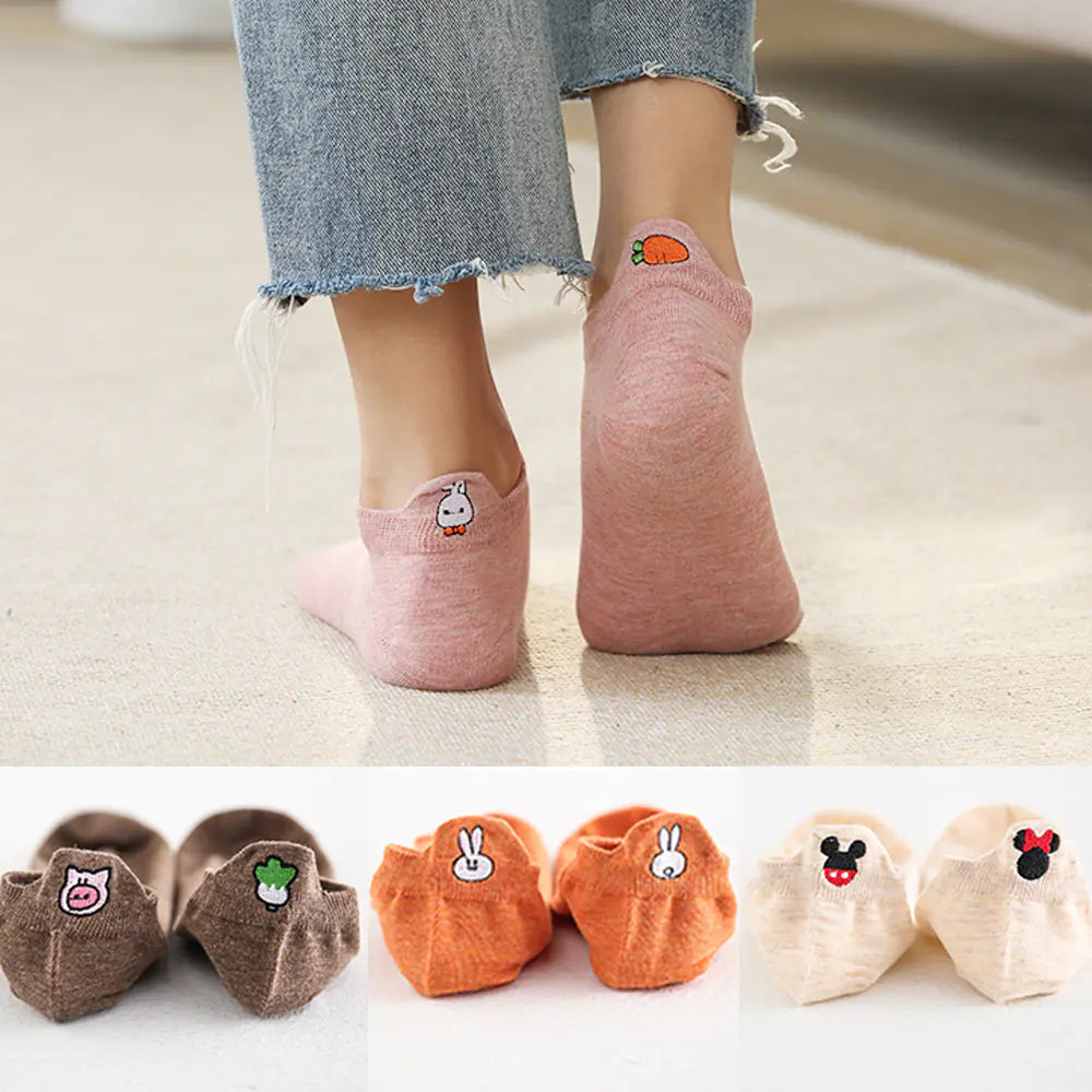 Embroidered Socks for Women
