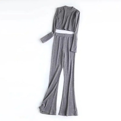 Women's Tracksuit Set - Comfortable Sweat Outfits