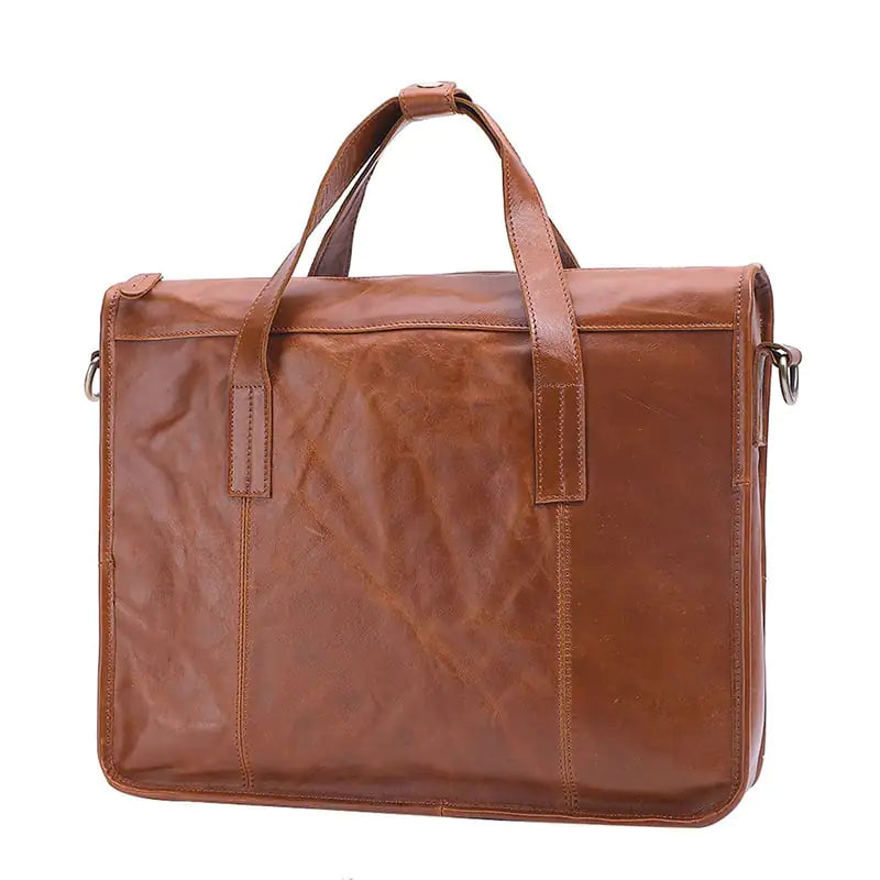 Men's Leather Briefcase for Professional Use