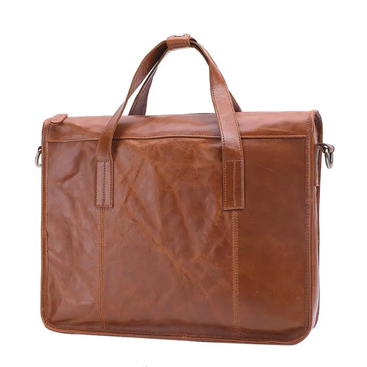 Men's Leather Briefcase for Professional Use
