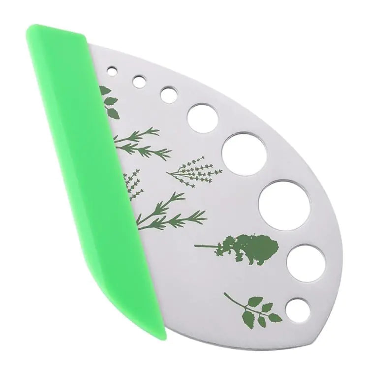 Creative 9-Hole Stainless Steel Herb Cutter Stripper