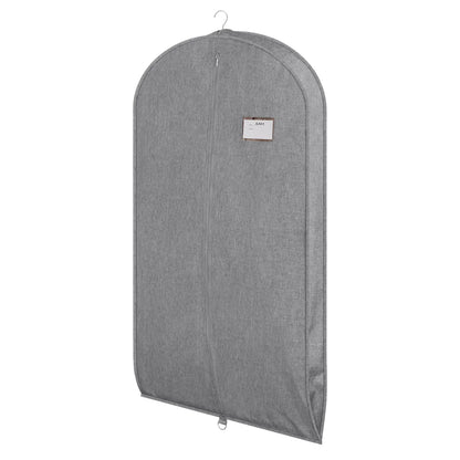 Univivi Garment Bags for Hanging Clothes 43 Inch Suit Cover Bags for Closet Storage Hanging Clothes Bag with Zipper and Eye-Hole for Suits Coats Jackets Shirts 1 Pack - Gray