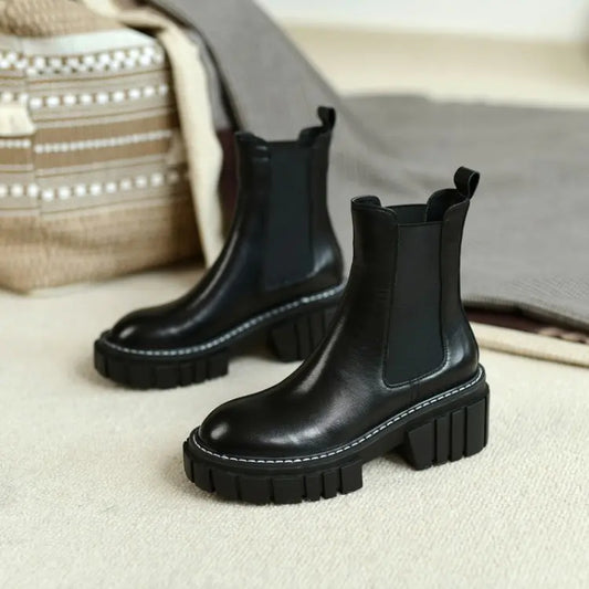 Simple Apricot Fashion Short Boot Sleeve