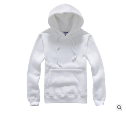 Cotton Pullover Hoodie with Hood