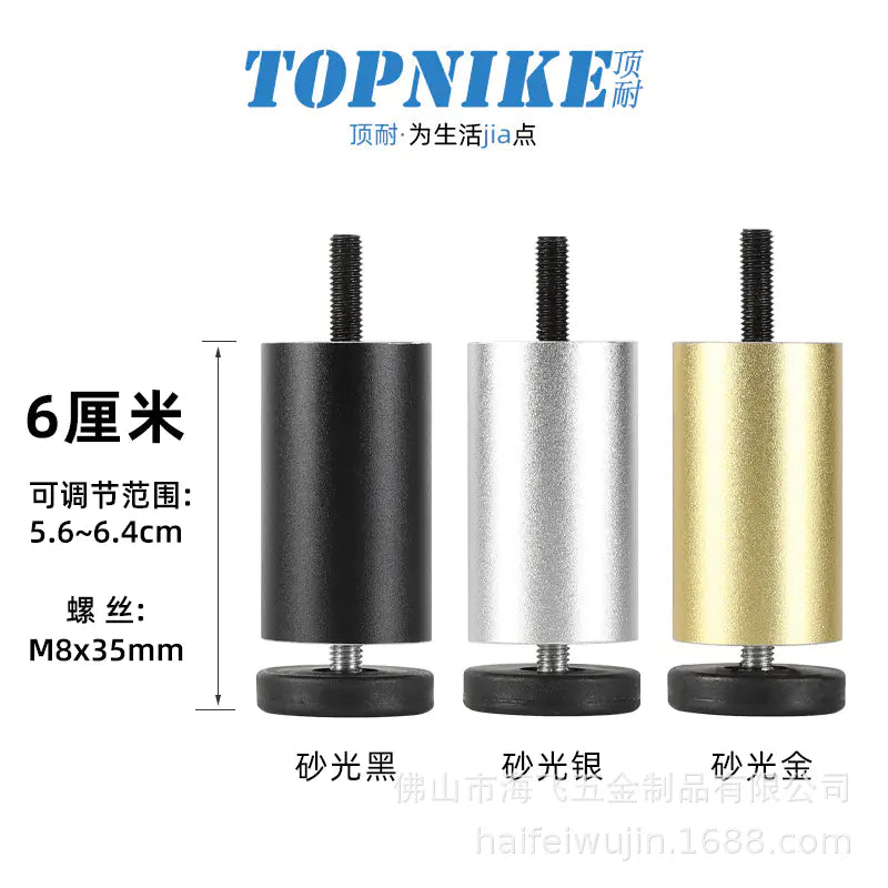 Aluminum Alloy Furniture Legs for Appliances and Cabinets