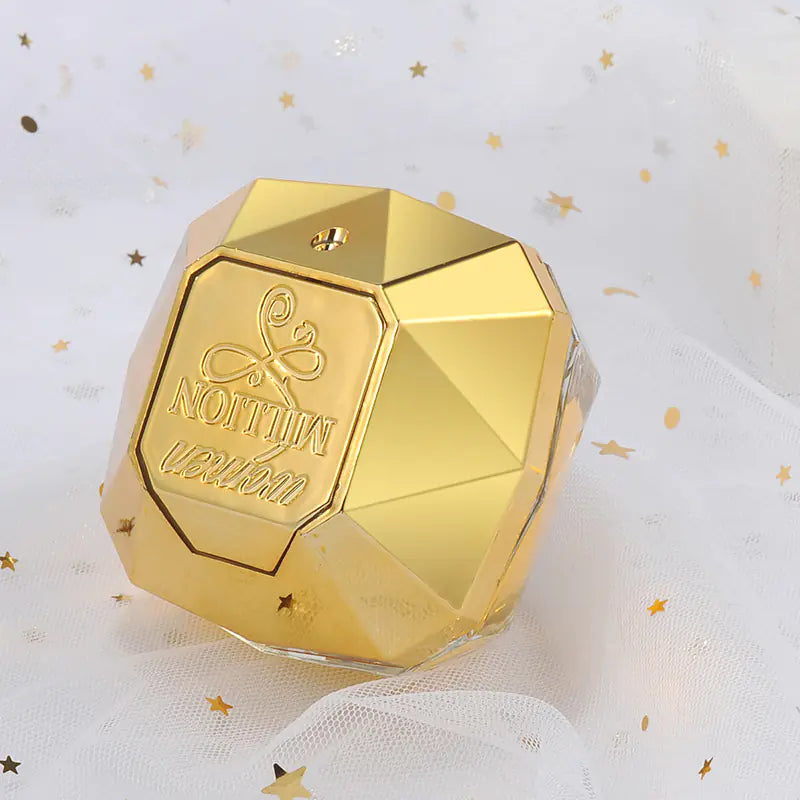 80ml Elegant Lady Gold Perfume with Floral Notes