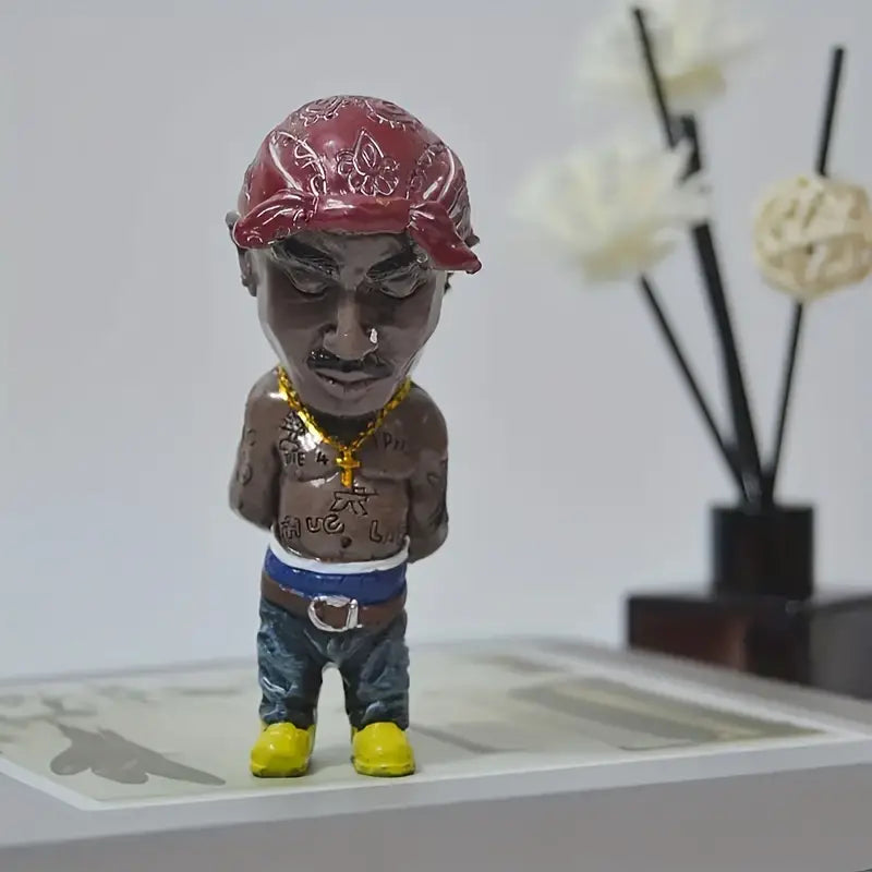 Rapper Resin Ornament for Garden Home Decor (1pc)