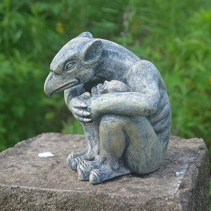 Gargoyle Gothic Decor Statue for Garden and Home