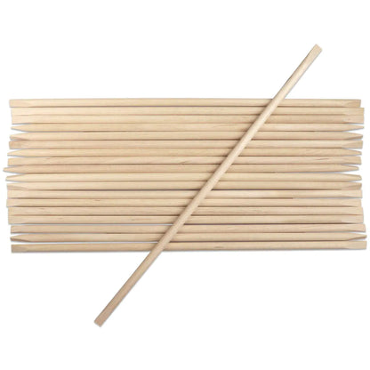 Beauticom Premium Wood Sticks -Cuticle Pusher Manicure Pedicure Tools (1000 Pieces Large (7")(Cuticle Pusher))