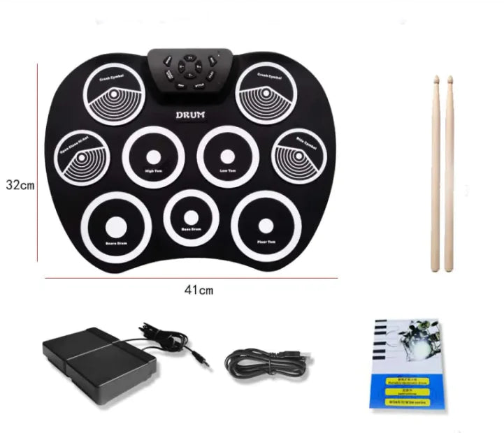 Kids' USB Roll Drum