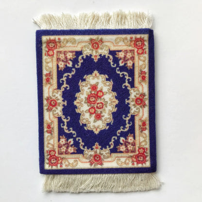 Persian Carpet Mouse Pad & Coasters: Vintage Elegance