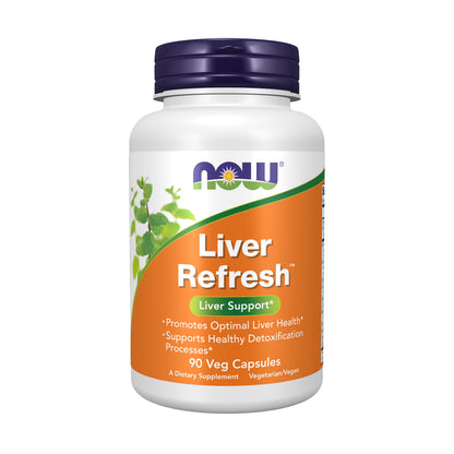 Supplements, Liver Refresh™ with Milk Thistle Extract and Unique Herb-Enzyme Blend, 90 Veg Capsules