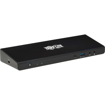Tripp Lite USB-C Docking Station 14 Port USB C Dock for Dual Display 5K 60 Hz DisplayPort DP 4K 60 Hz HDMI USB 3.2 Gen 1 USB A & USB C Hub GbE 85W PD Charging Black (U442-DOCK21-B)