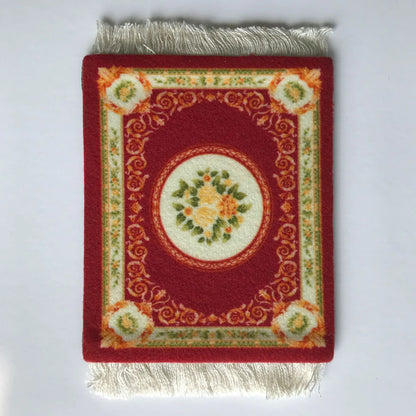 Persian Carpet Mouse Pad & Coasters: Vintage Elegance