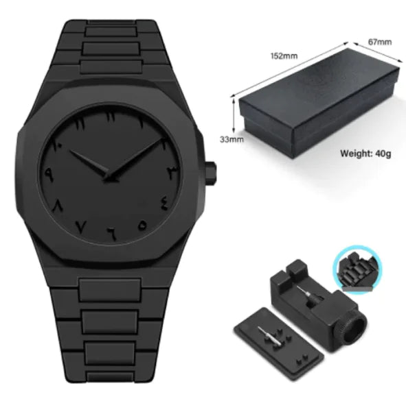 Retro Arabic Quartz Watch