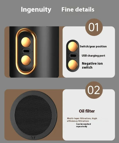Portable Desktop Range Hood