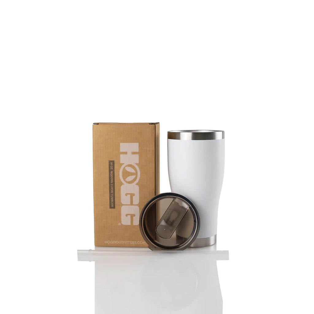 30oz POWDER COATED MODERN CURVE TUMBLER