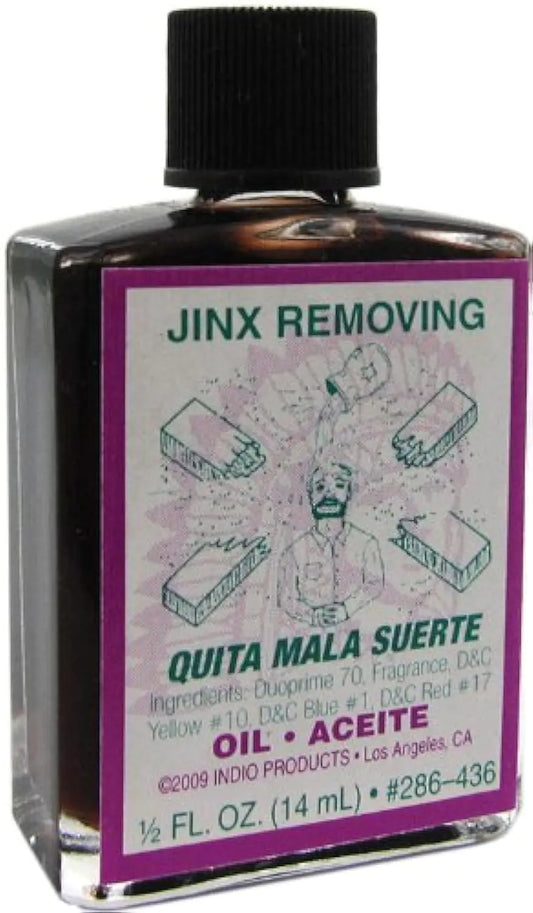 INDIO Products Jinx Removing Oil 1/2 fl. oz.