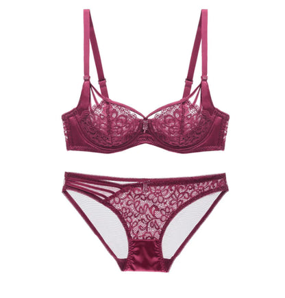 Lace Bra Set with Underwear