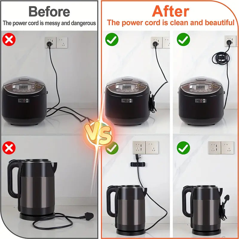 6pcs Cord Organizer for Kitchen Appliances and Accessories