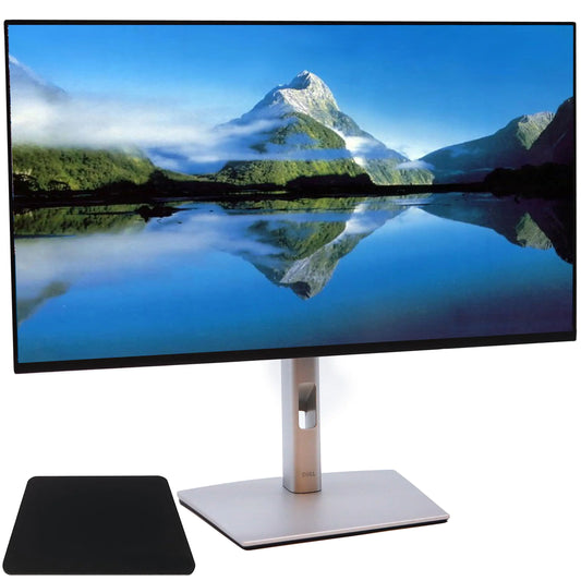 Dell 24 inch Monitor P2422H Full HD 1080p Computer Monitor Anti Glare 16:9 IPS Computer Screen LCD 60Hz Monitor with Slim Design for Home and Office with Mouse Pad Incl