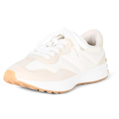 The Drop Womens Andy Sneaker Bone 7