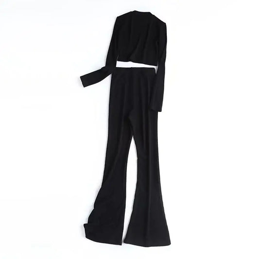 Women's Tracksuit Set - Comfortable Sweat Outfits