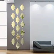 Water Drop Mirror Stickers