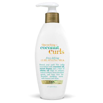 OGX Quenching Plus Coconut Curls Styling Products 6 Count