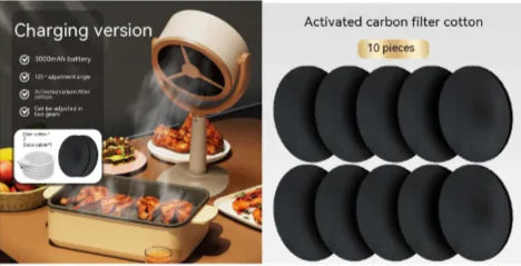 Mini Desktop Range Hood