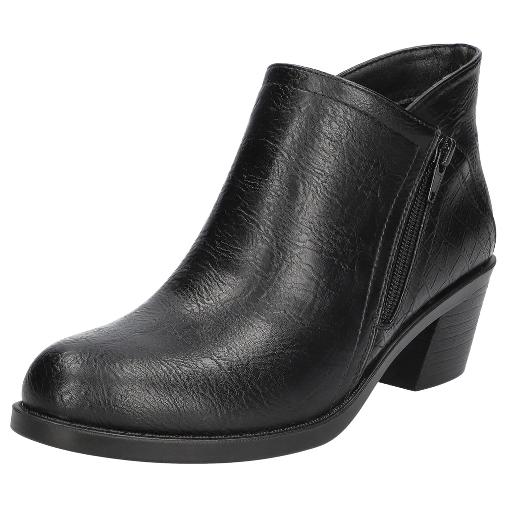 Easy Street Womens Morgana Ankle Boot Black 11