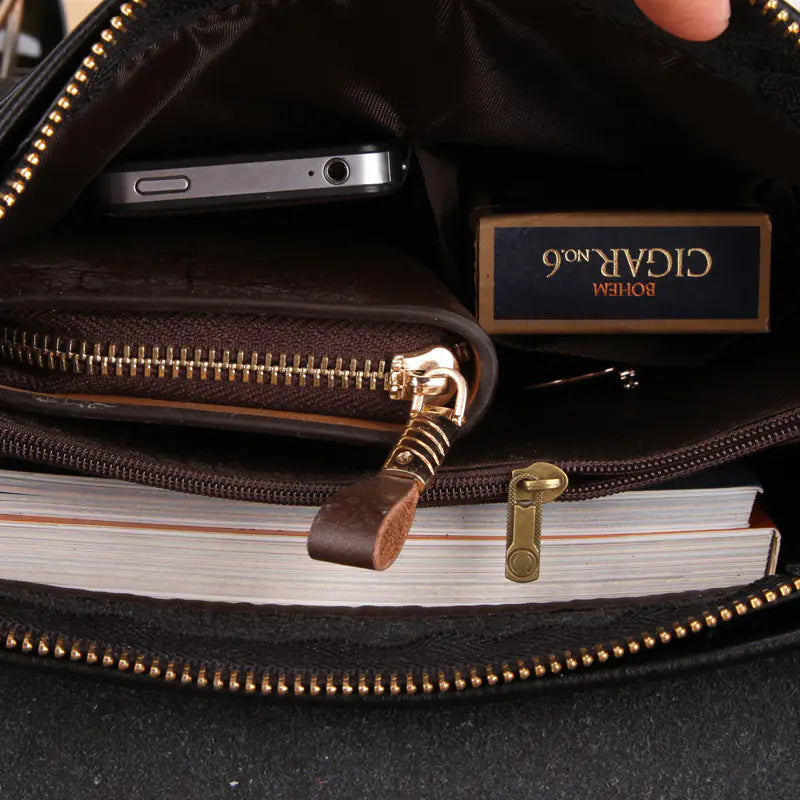 Men's Shoulder Briefcase Bag