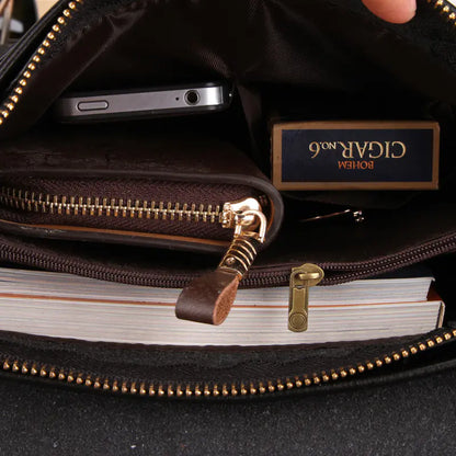 Men's Shoulder Briefcase Bag